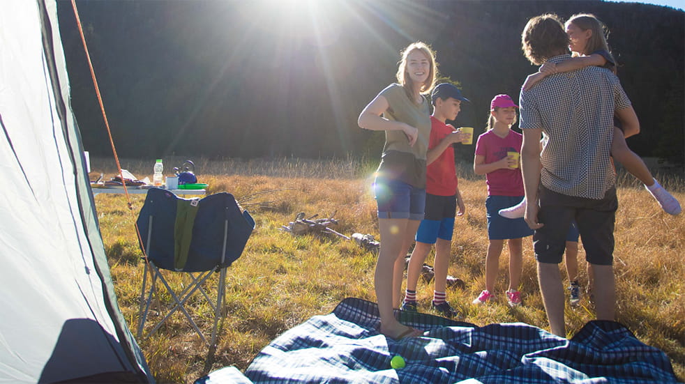 Cotswold Outdoor family camping